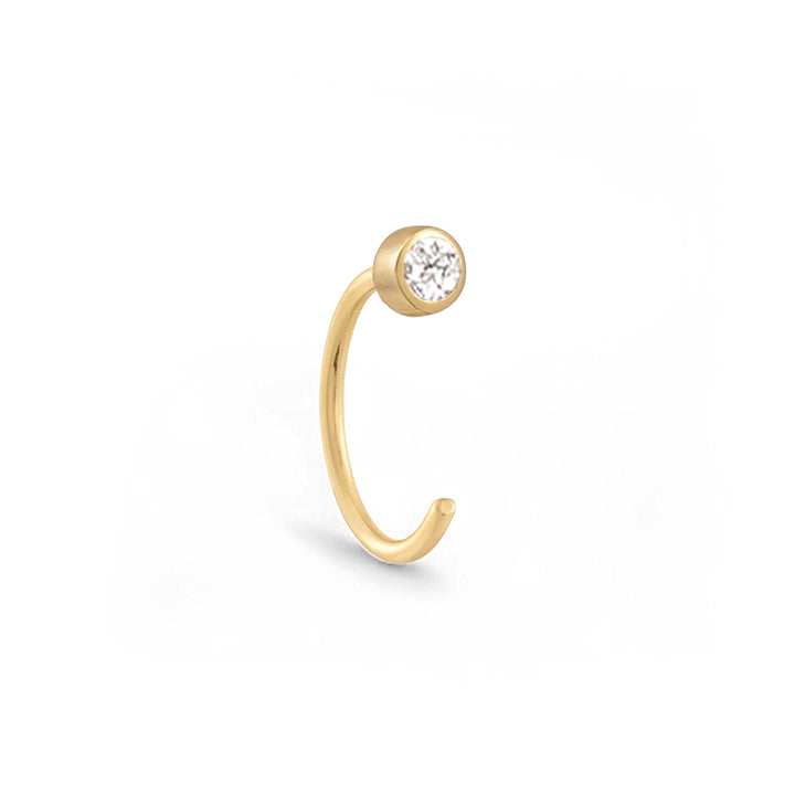 DIAMOND 18KT GOLD EARRING DE1Y188