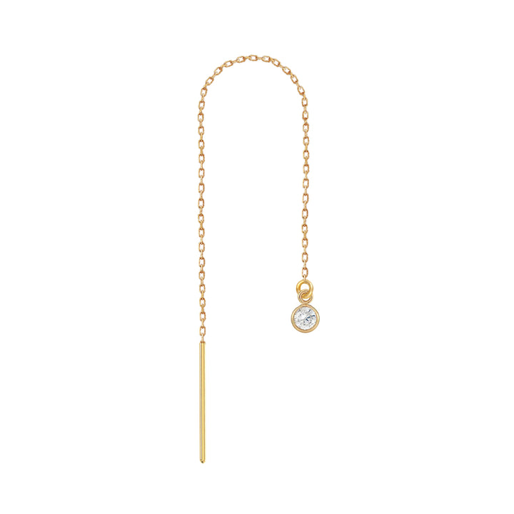 DIAMOND 18KT GOLD EARRING DE1Y189