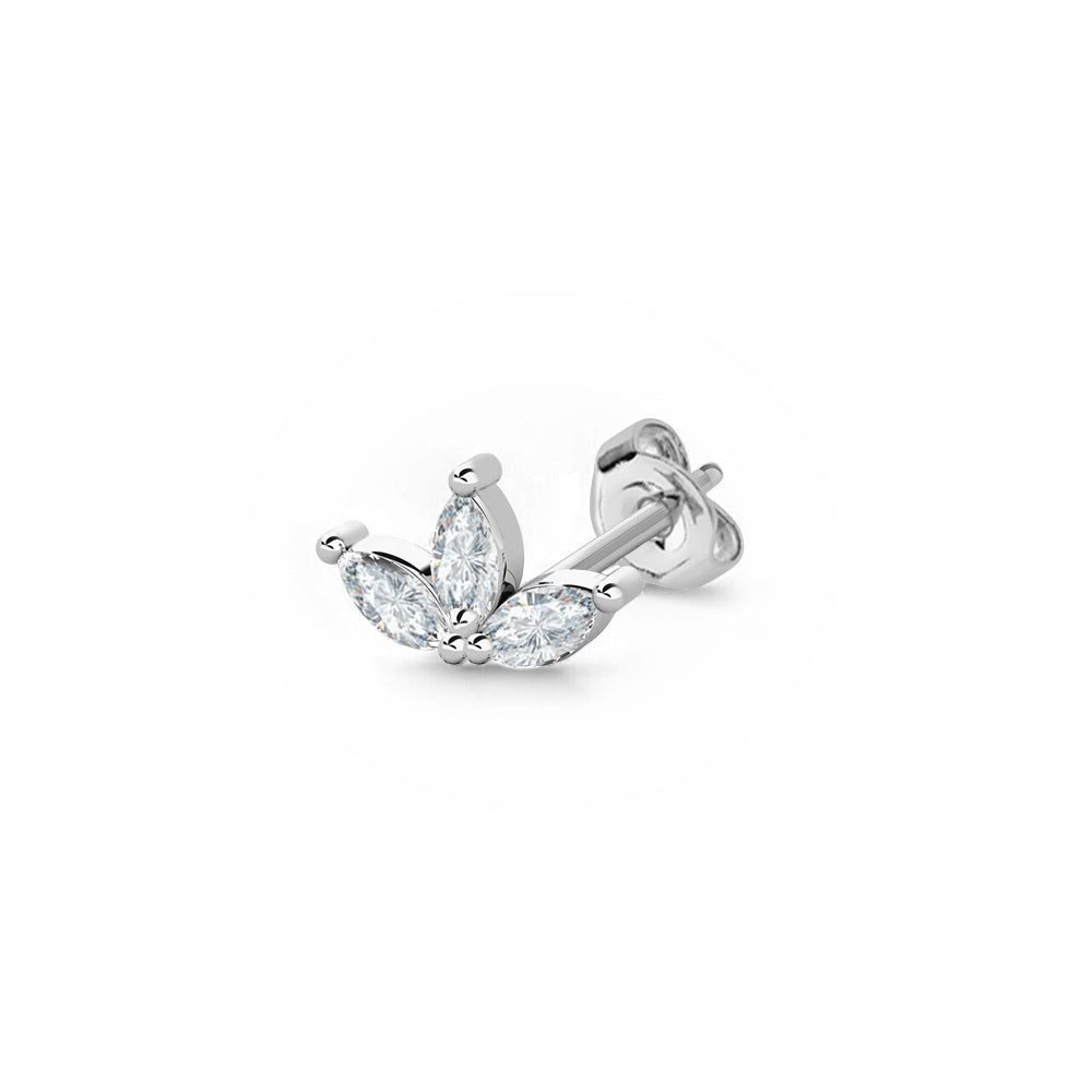 DIAMOND 18KT GOLD EARRING DE1Y117