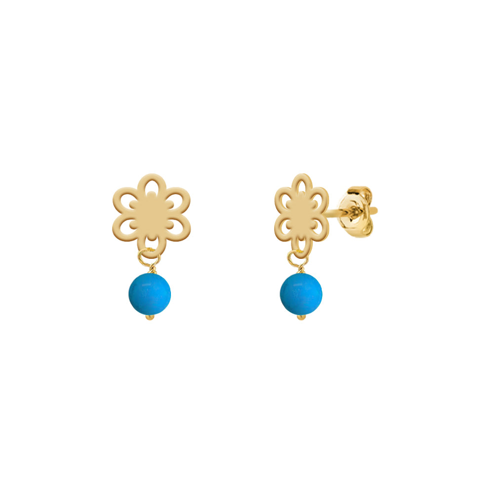 EARRINGS 18KT GOLD E1YK14