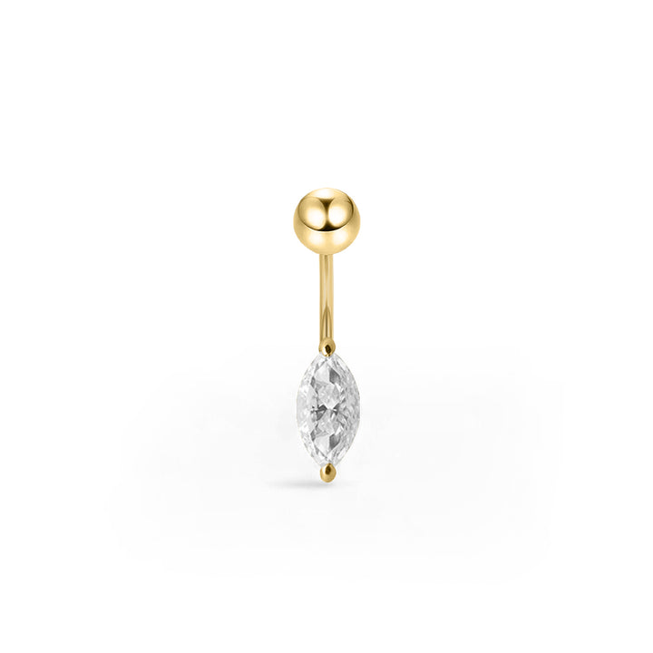 BELLY BAR 18KT GOLD BBYK3