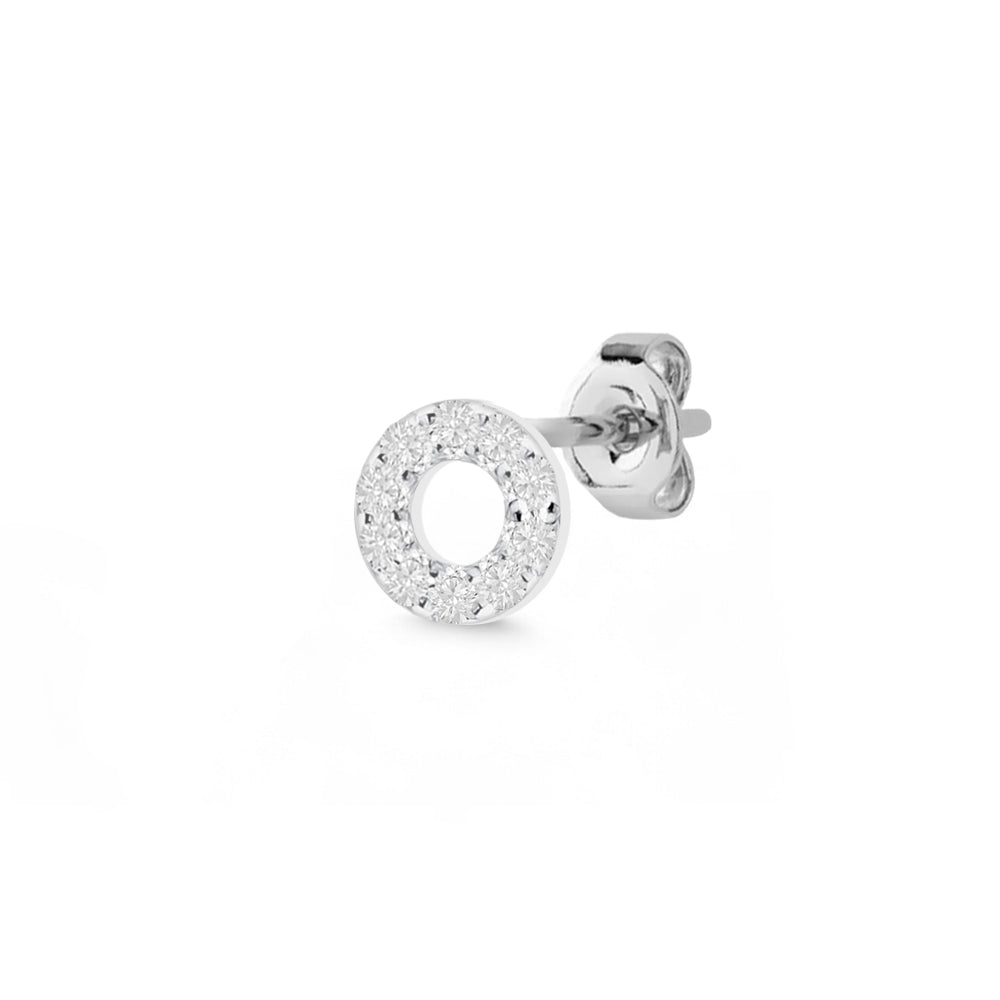 DIAMOND 18KT GOLD EARRING DE1W109