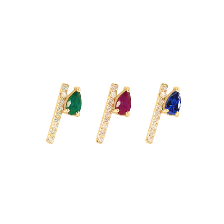 DIAMOND 18KT GOLD EARRINGS DE1P100