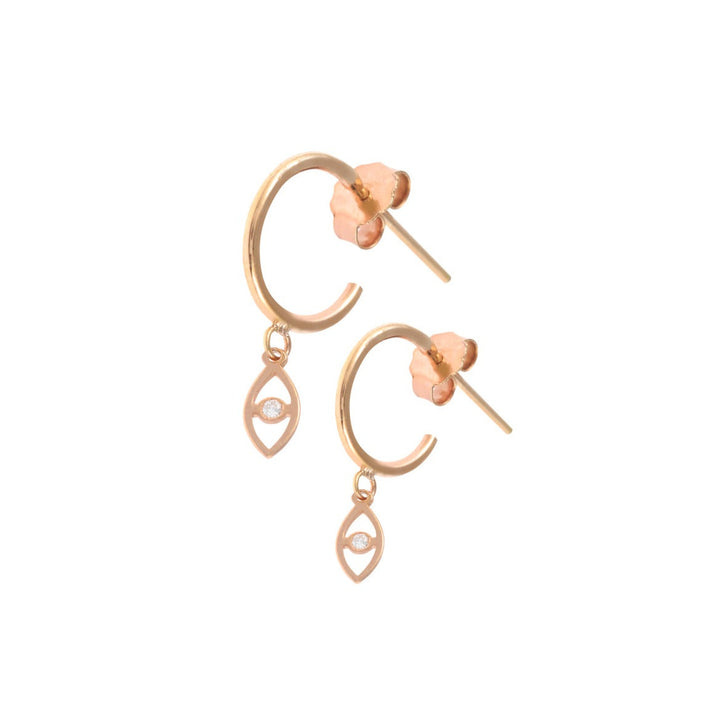 DIAMOND 18KT GOLD EARRING DE1Y124