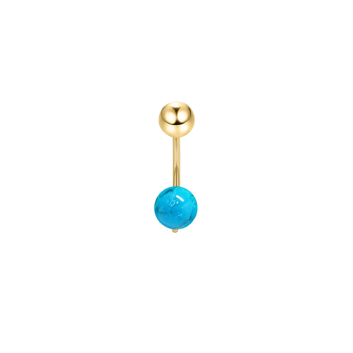 BELLY BAR 18KT GOLD BBYK5