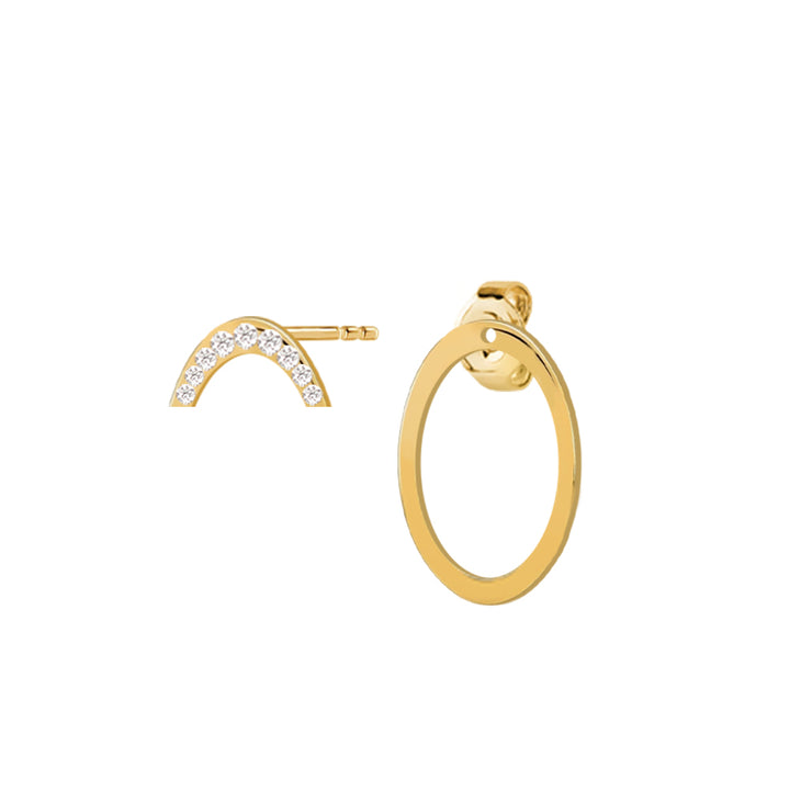 DIAMOND 18KT GOLD EARRING DE1Y165