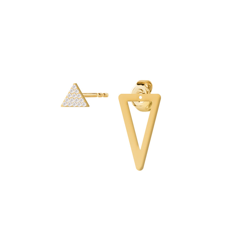 DIAMOND 18KT GOLD EARRING DE1Y168