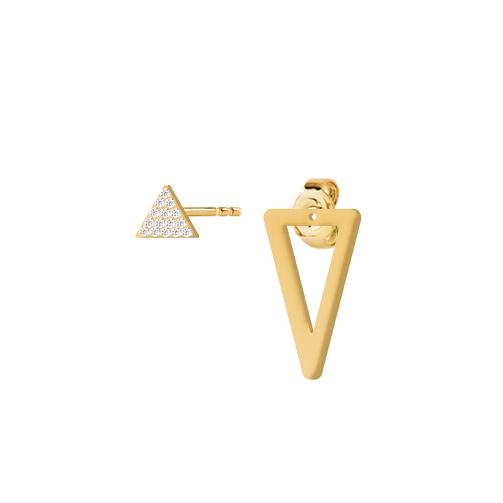 DIAMOND 18KT GOLD EARRING DE1Y168