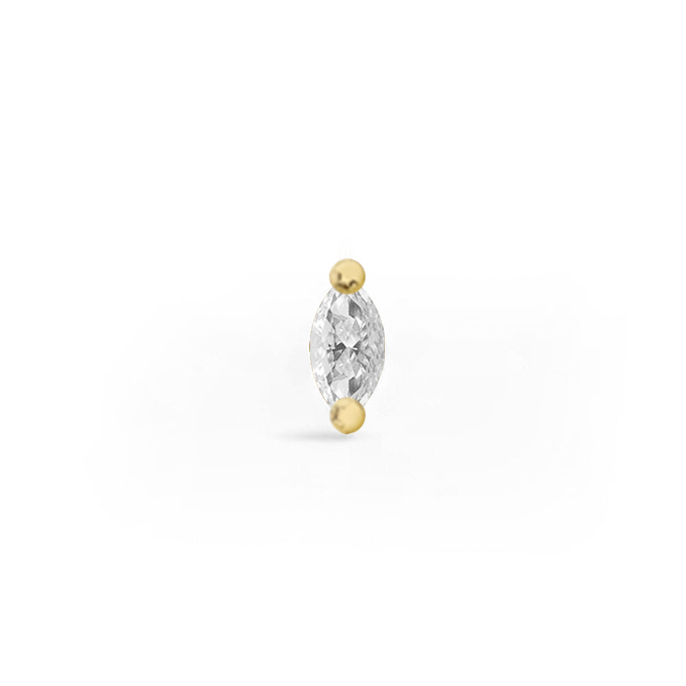 DIAMOND 18KT GOLD EARRING DE1Y185