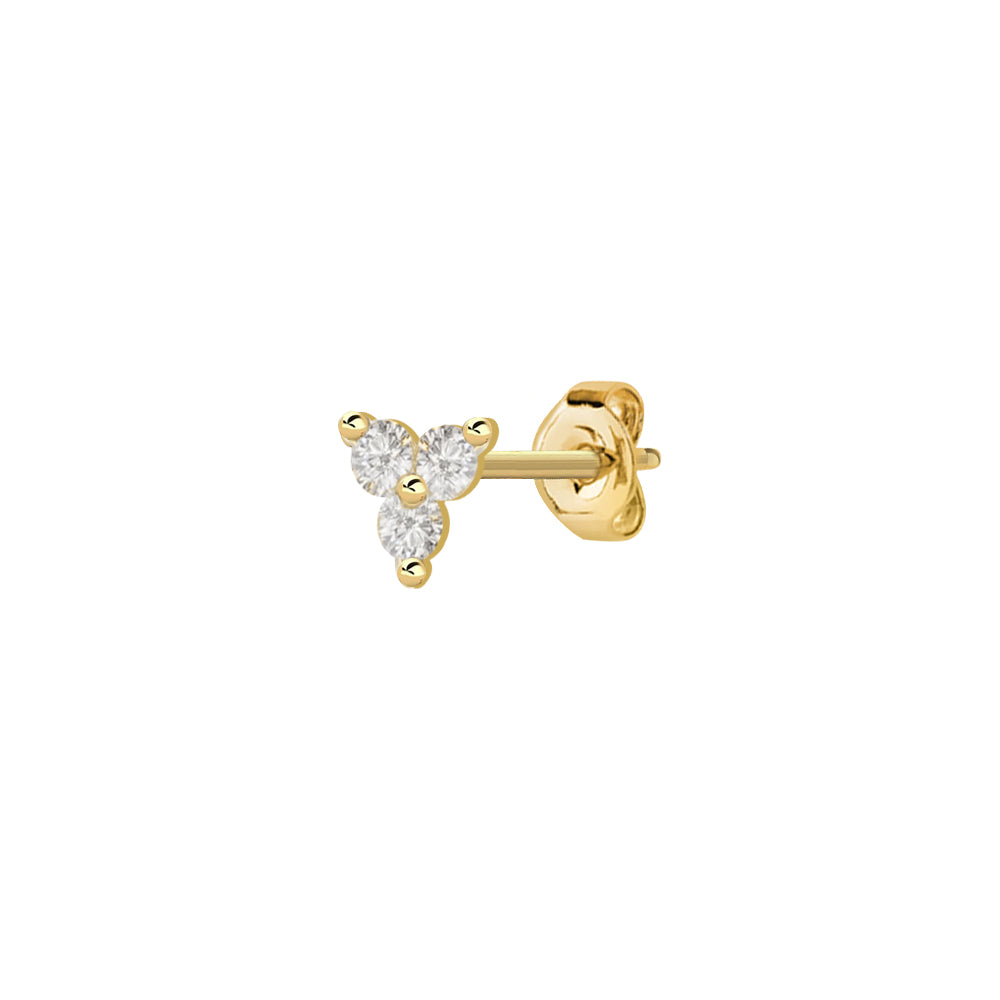 DIAMOND 18KT GOLD EARRING DE1Y126