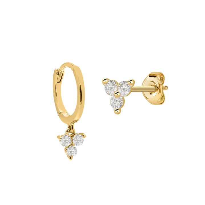 DIAMOND 18KT GOLD EARRING DE1Y126