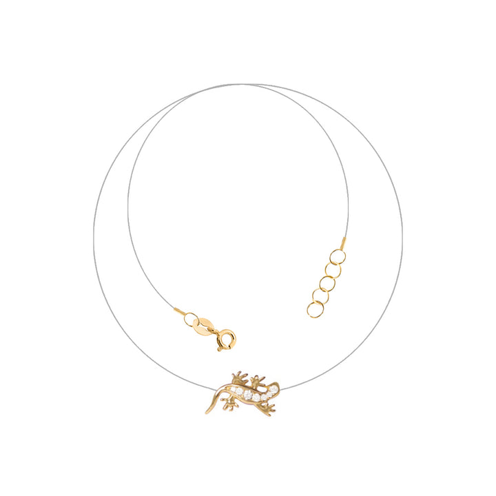 DIAMOND 18KT GOLD CHOKER DN1Y248