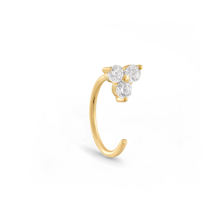 DIAMOND 18KT GOLD EARRING DE1Y187