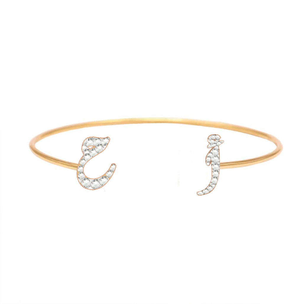 DIAMOND 18KT GOLD BANGLE DB1Y118