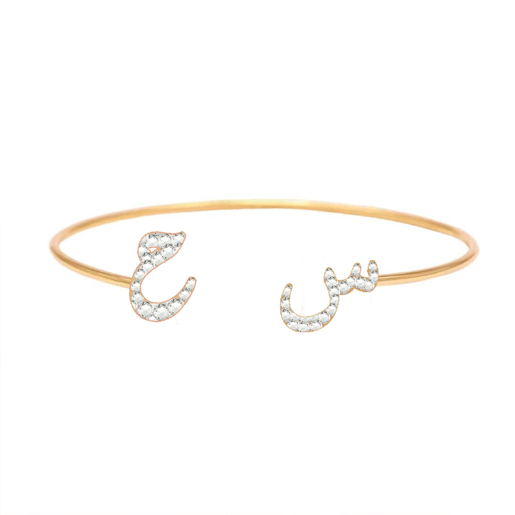 DIAMOND 18KT GOLD BANGLE DB1Y118