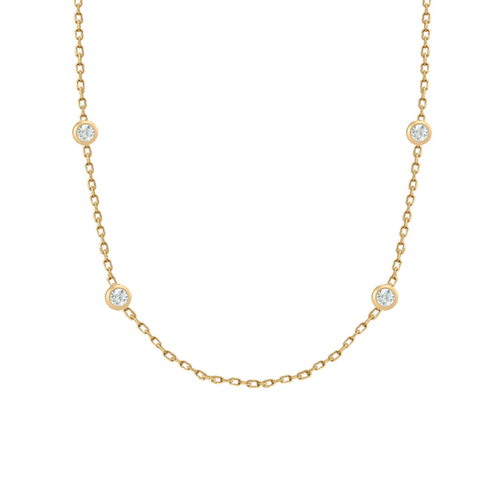 DIAMOND 18KT GOLD NECKLACE DN1Y204