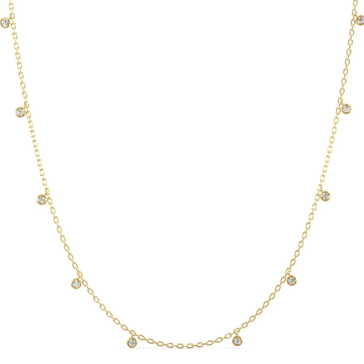 DIAMOND 18KT GOLD NECKLACE DN1Y203